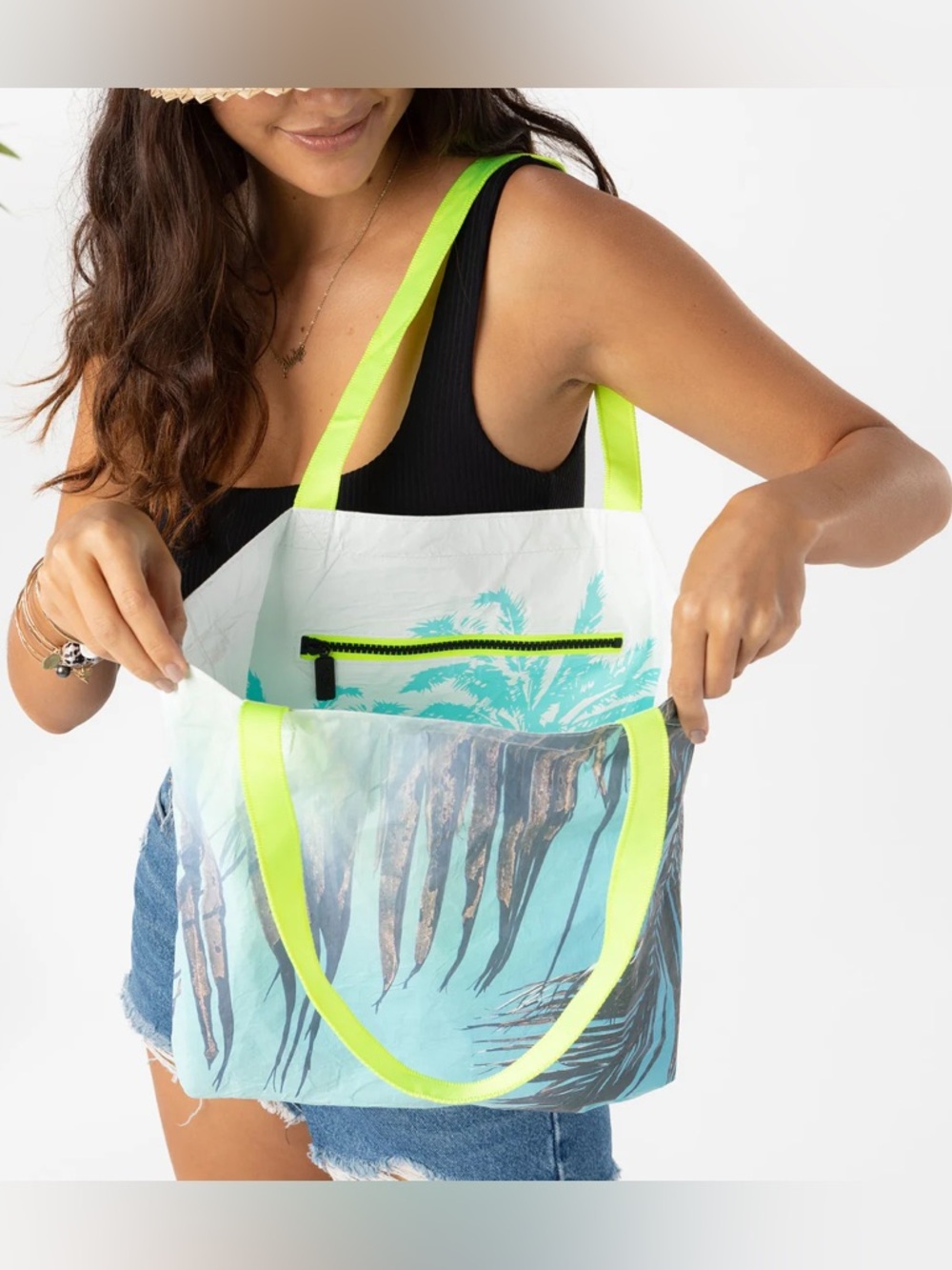 ❤️ Aloha Collection x Tulum X Samdura Limited Edition Reversible Tote NWT